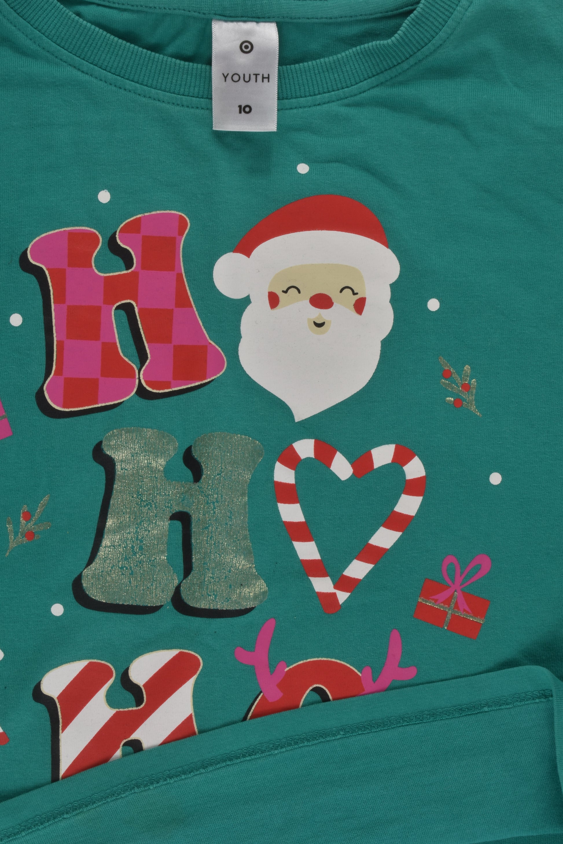 Target Size 10 Christmas T-shirt