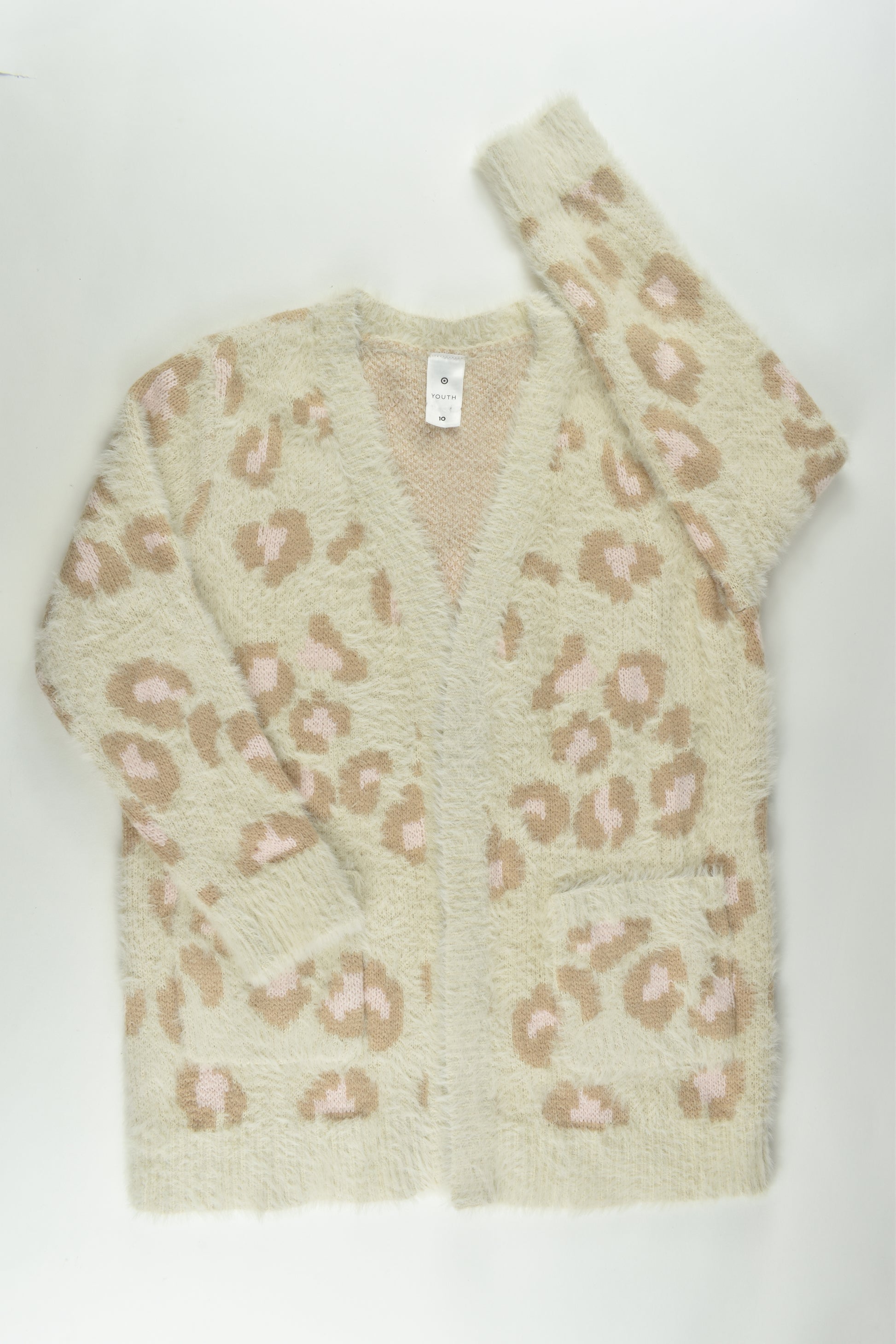 Target Size 10 Leopard Print Cardigan