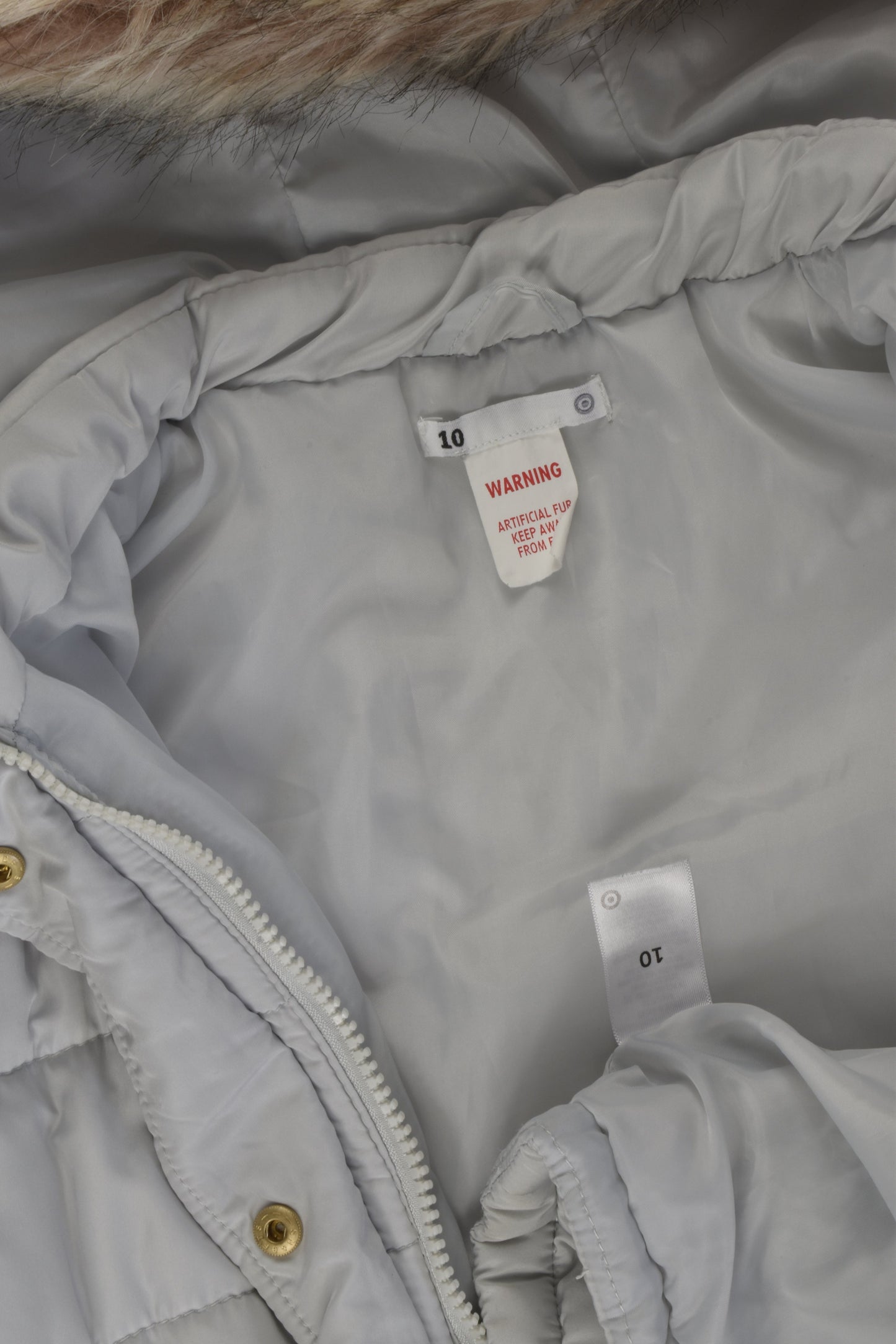 Target Size 10 Puffer Jacket
