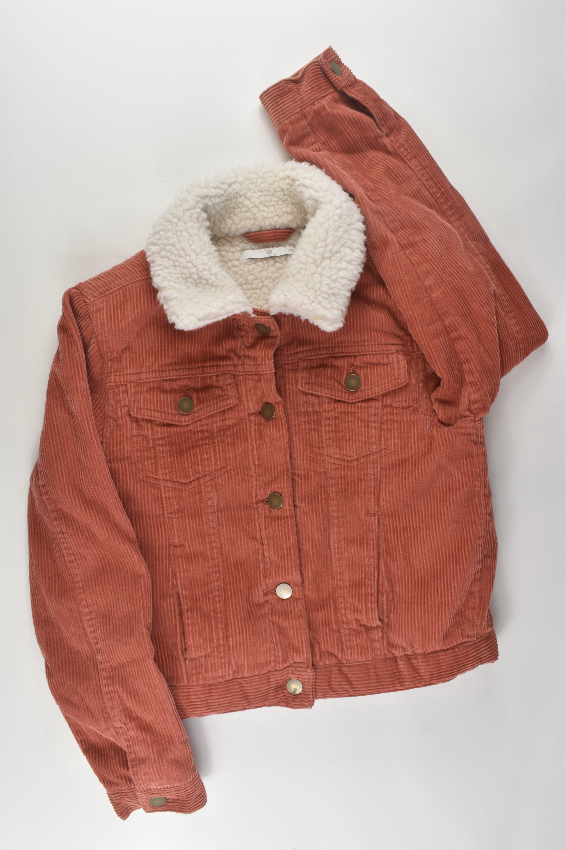 Target Size 10 Sherpa Cord Jacket