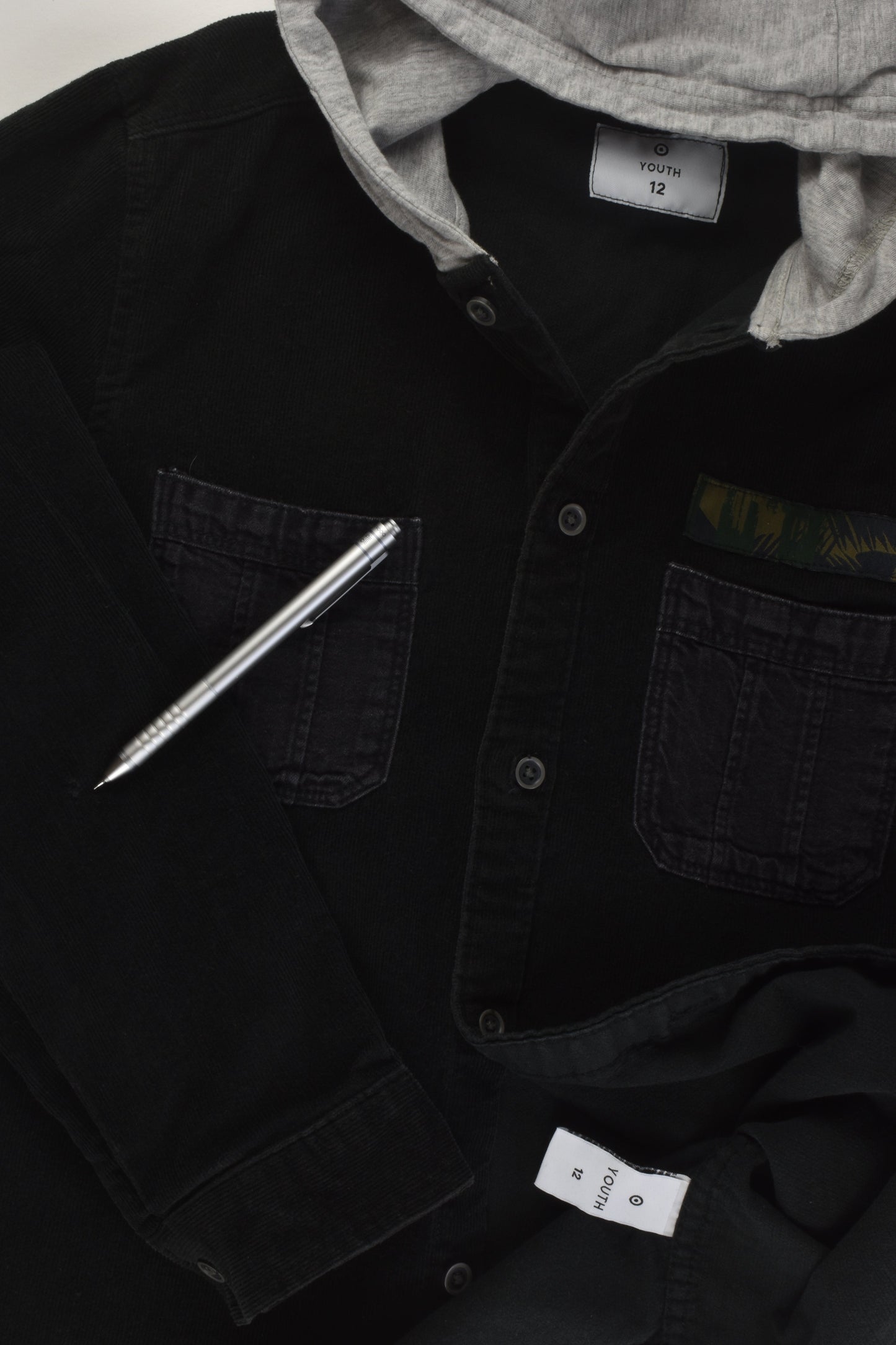 Target Size 12 Cord Shirt with Hood