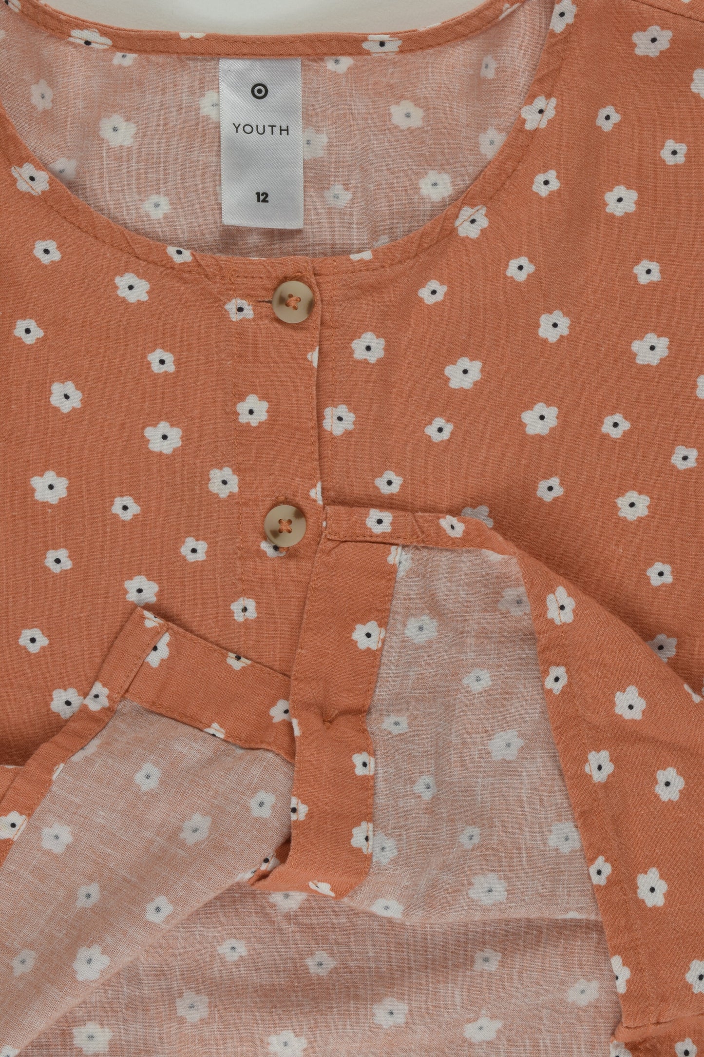 Target Size 12 Viscose/Linen Blouse