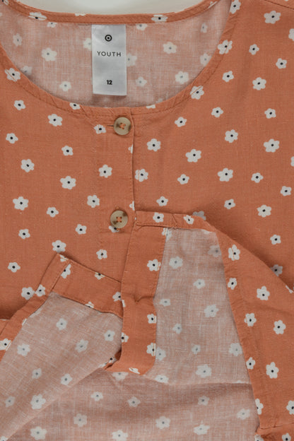 Target Size 12 Viscose/Linen Blouse