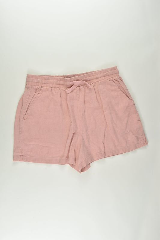 Target Size 14 Linen Blend Shorts