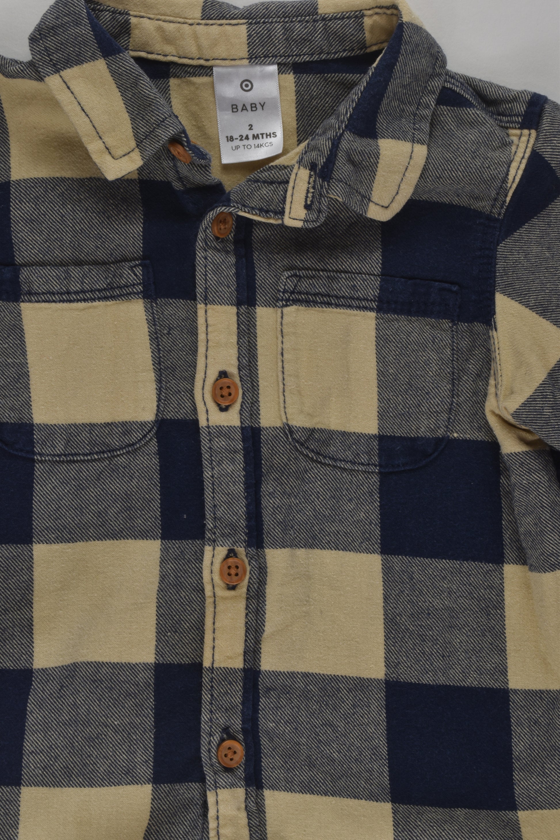 Target Size 2 Casual Button-up Shirt