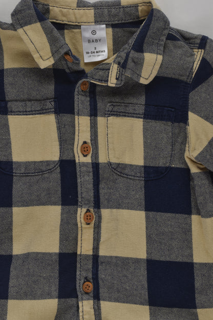 Target Size 2 Casual Button-up Shirt
