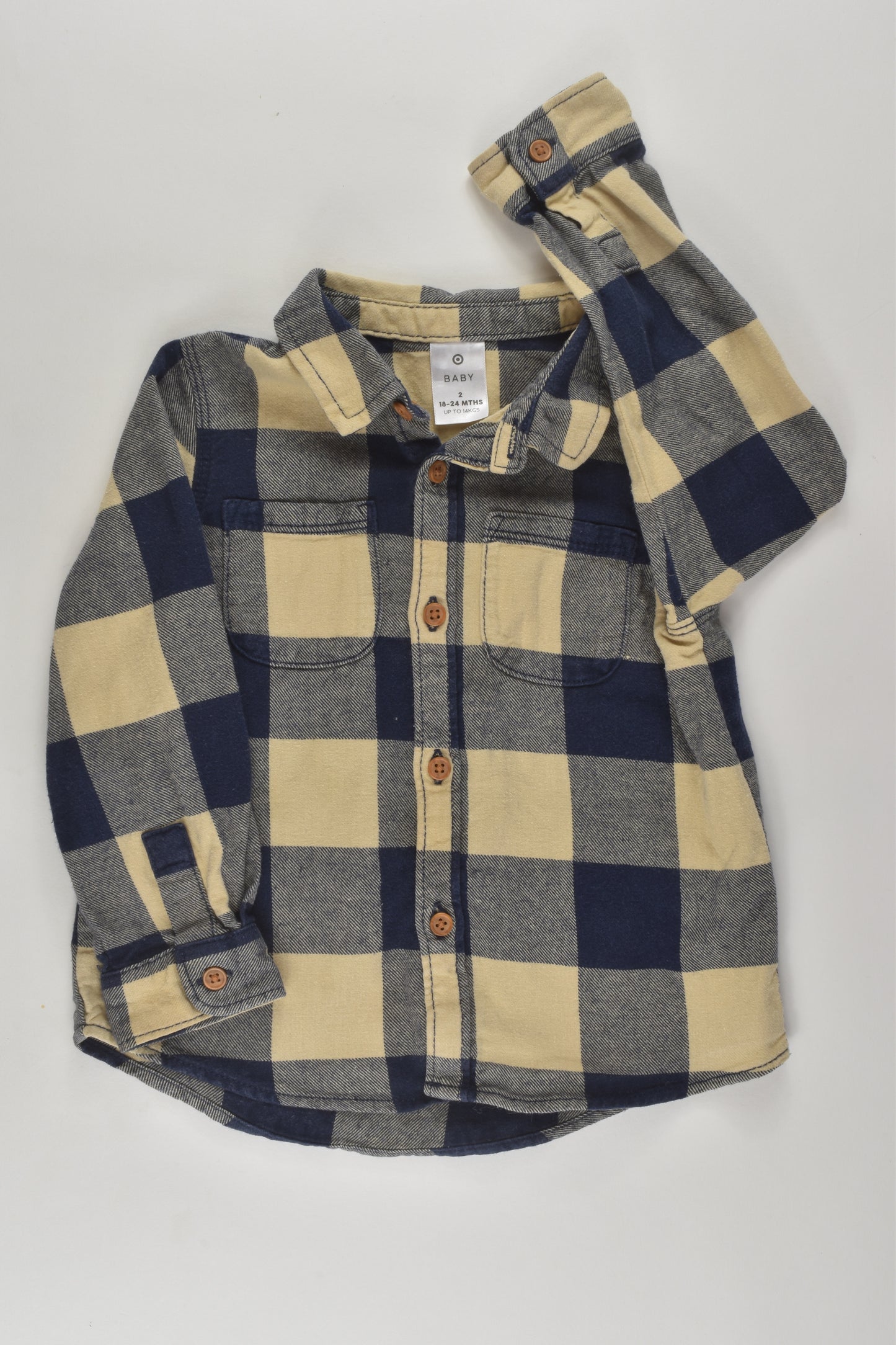 Target Size 2 Casual Button-up Shirt