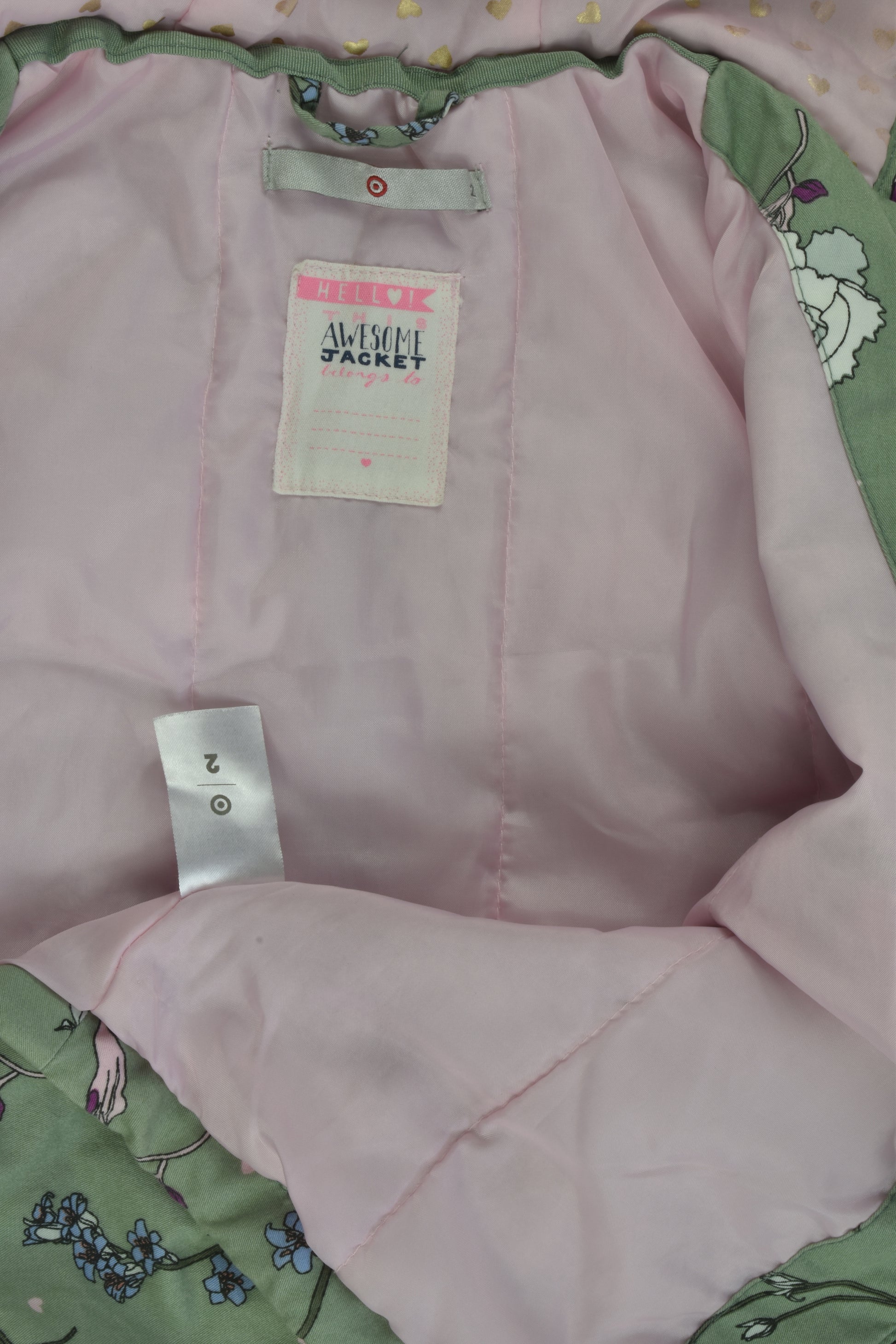 Target Size 2 Floral Jacket