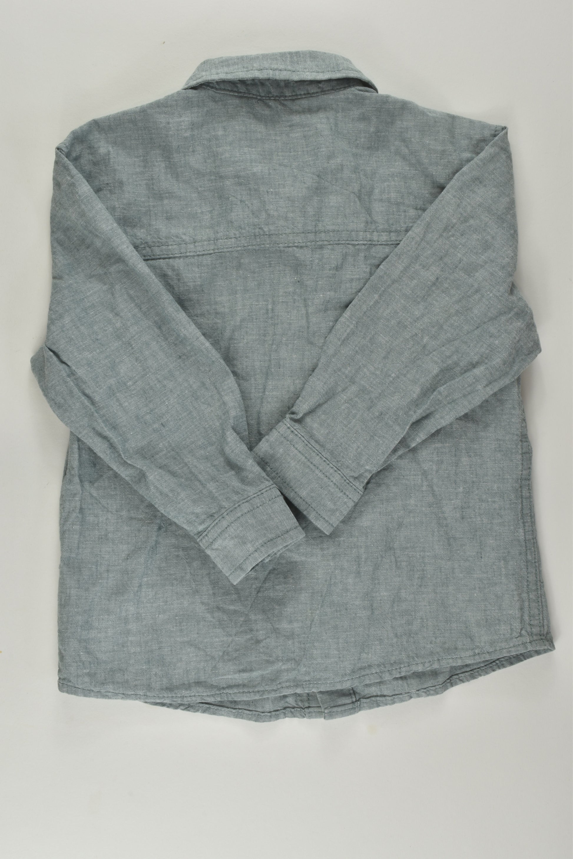 Target Size 2 Linen Blend Button-up Shirt