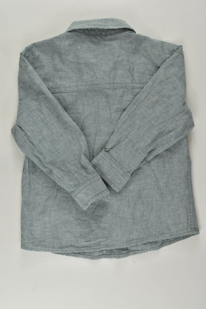 Target Size 2 Linen Blend Button-up Shirt