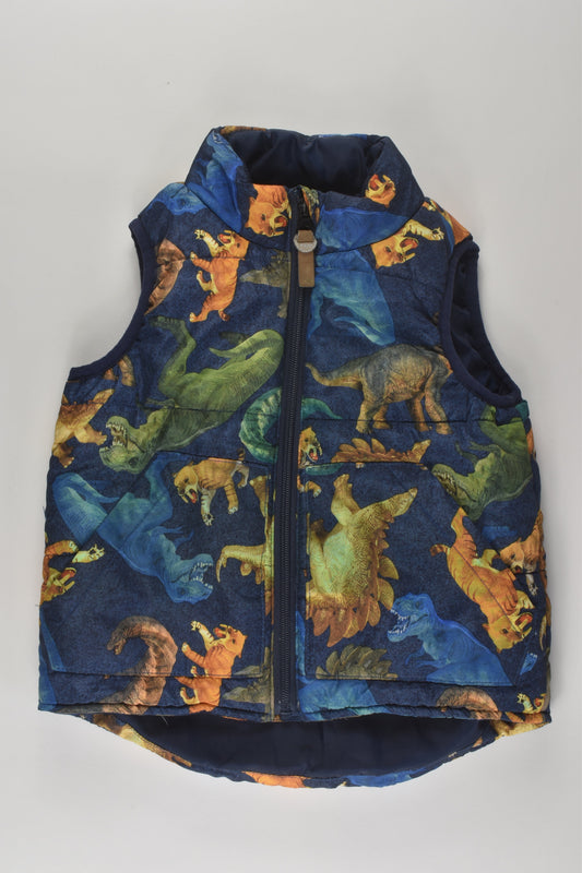 Target Size 2 Prehistoric Animals Puffer Vest