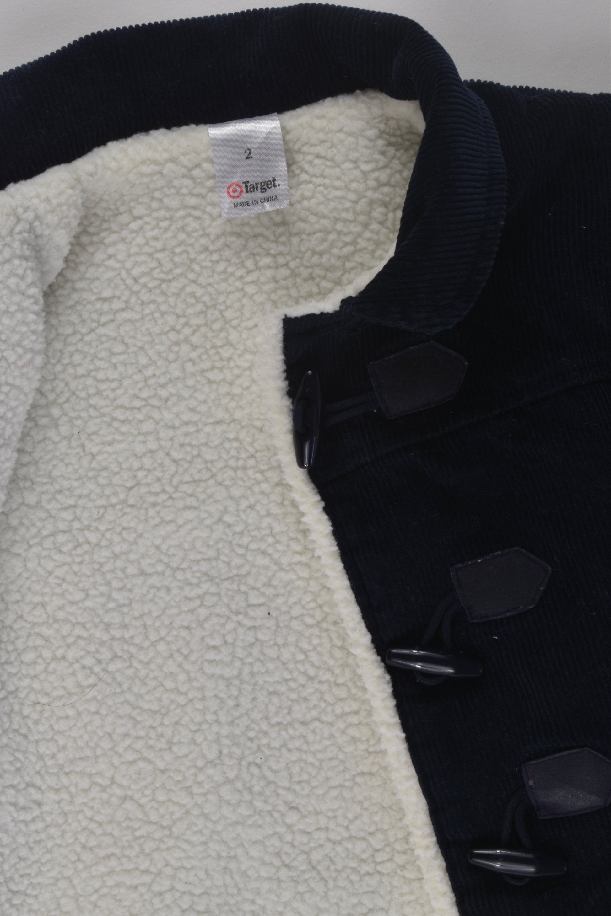 Target Size 2 Sherpa Cord Jacket