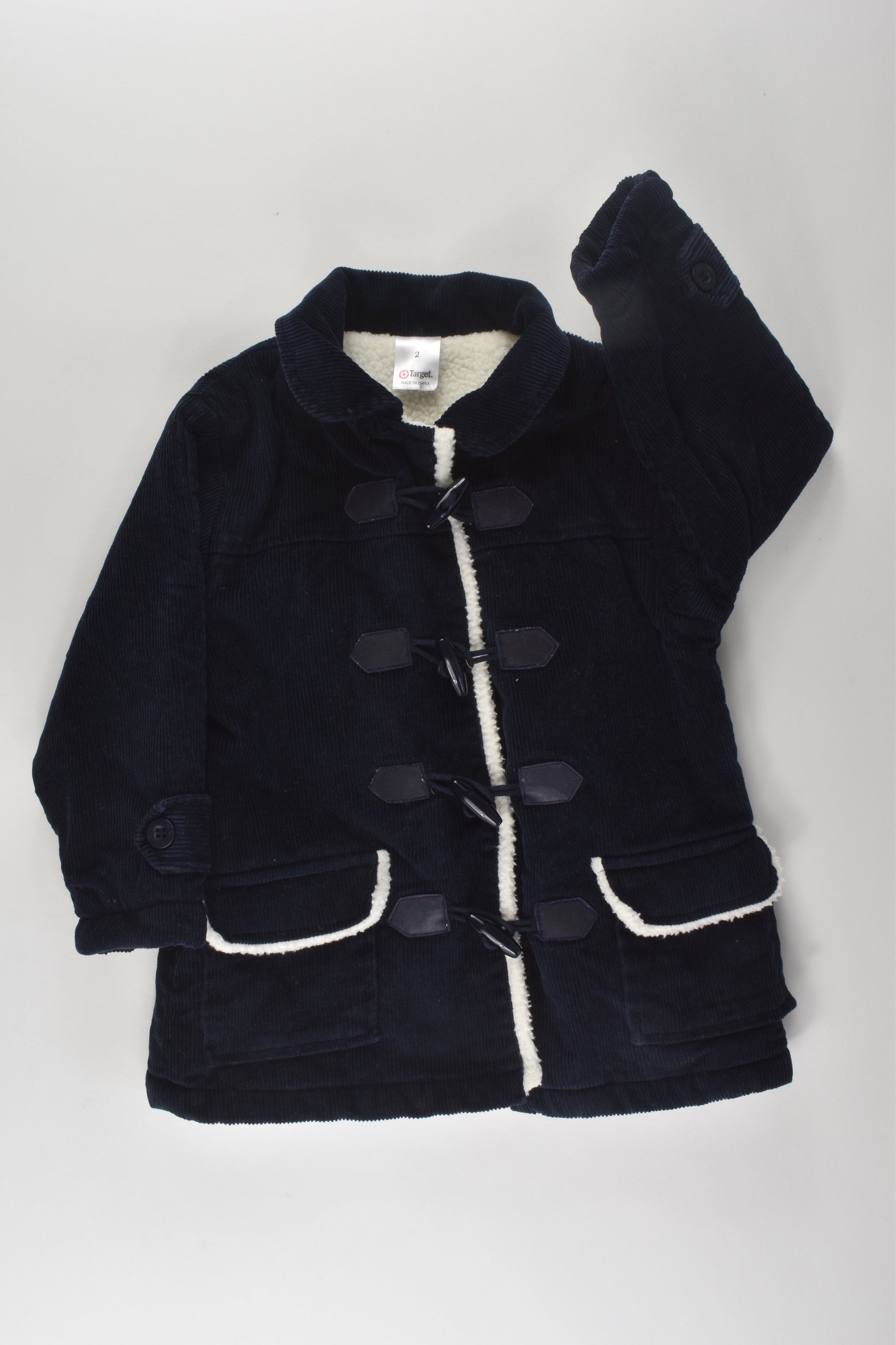 Target Size 2 Sherpa Cord Jacket