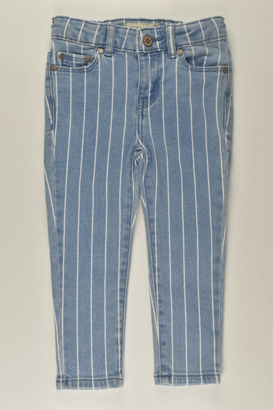 Target Size 2 Striped Denim Pants
