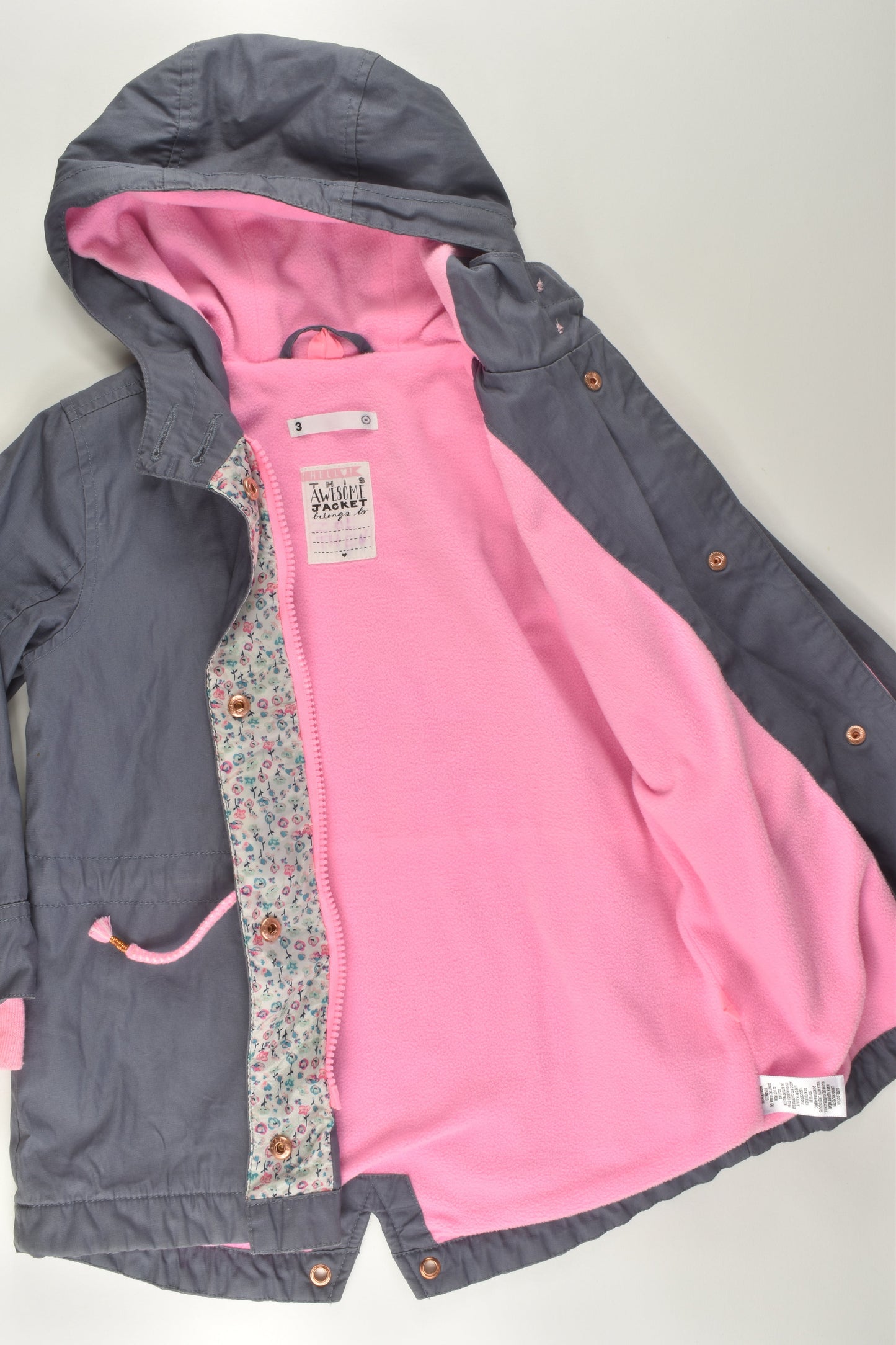 Target Size 3 Fleece Lined Jacket