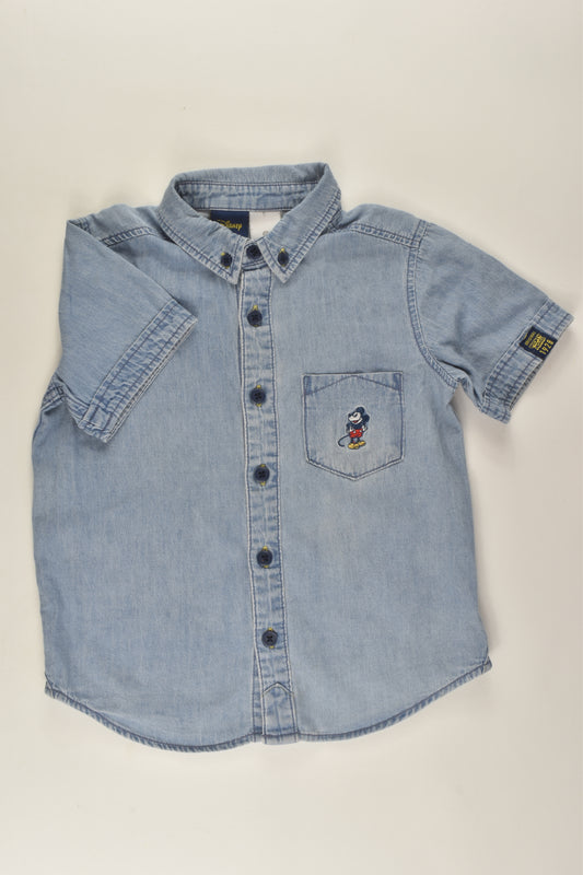 Target Size 3 Mickey Mouse Denim Shirt