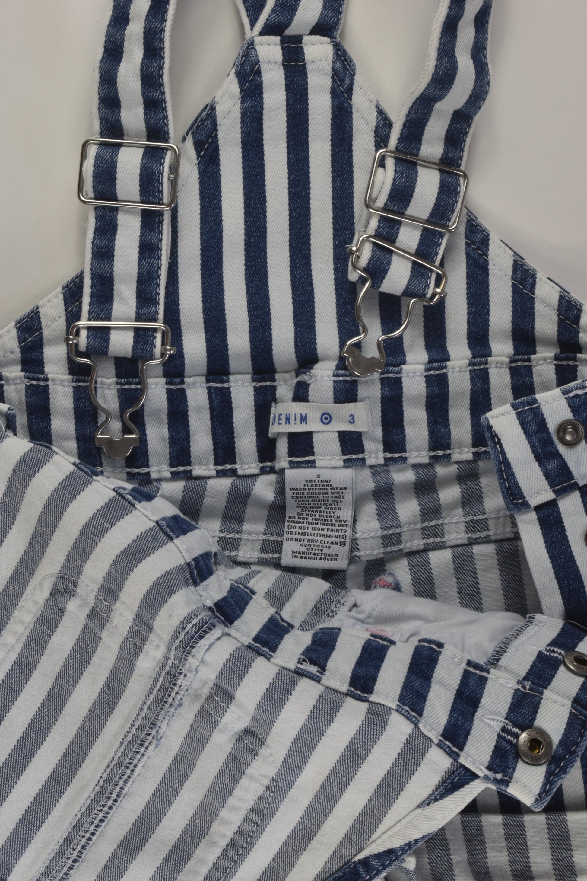 Target Size 3 Short Denim Overalls