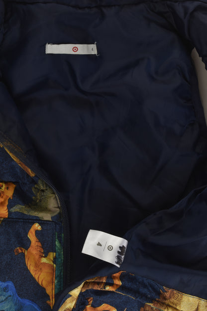 Target Size 4 Prehistoric Animals Puffer Vest