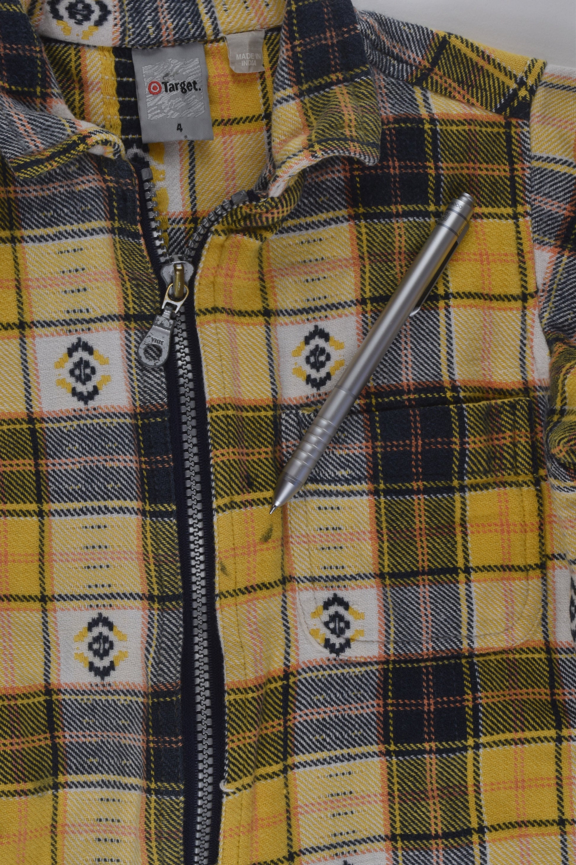 Target Size 4 Vintage Zip Jumper
