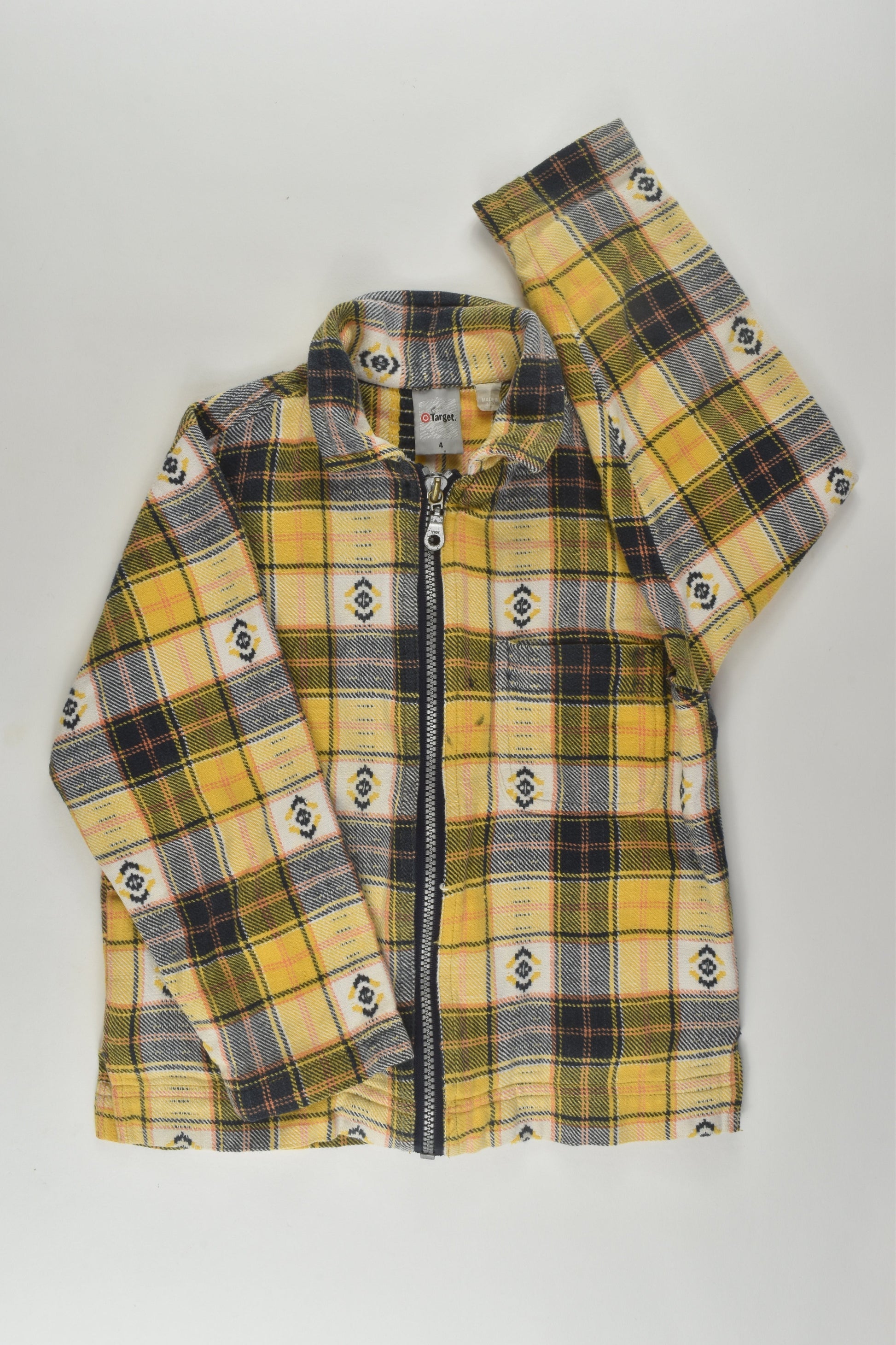 Target Size 4 Vintage Zip Jumper