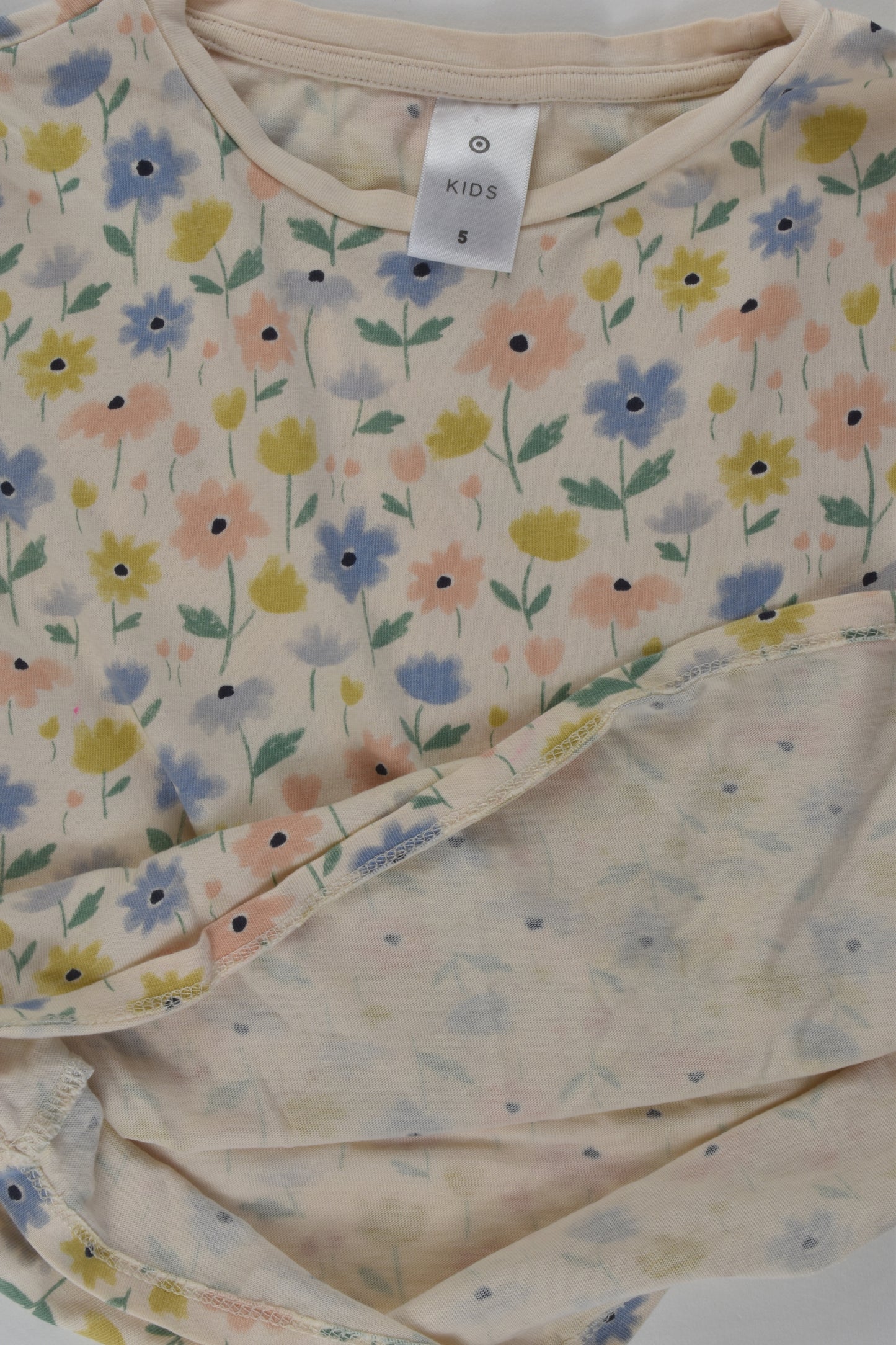 Target Size 5 Floral T-shirt