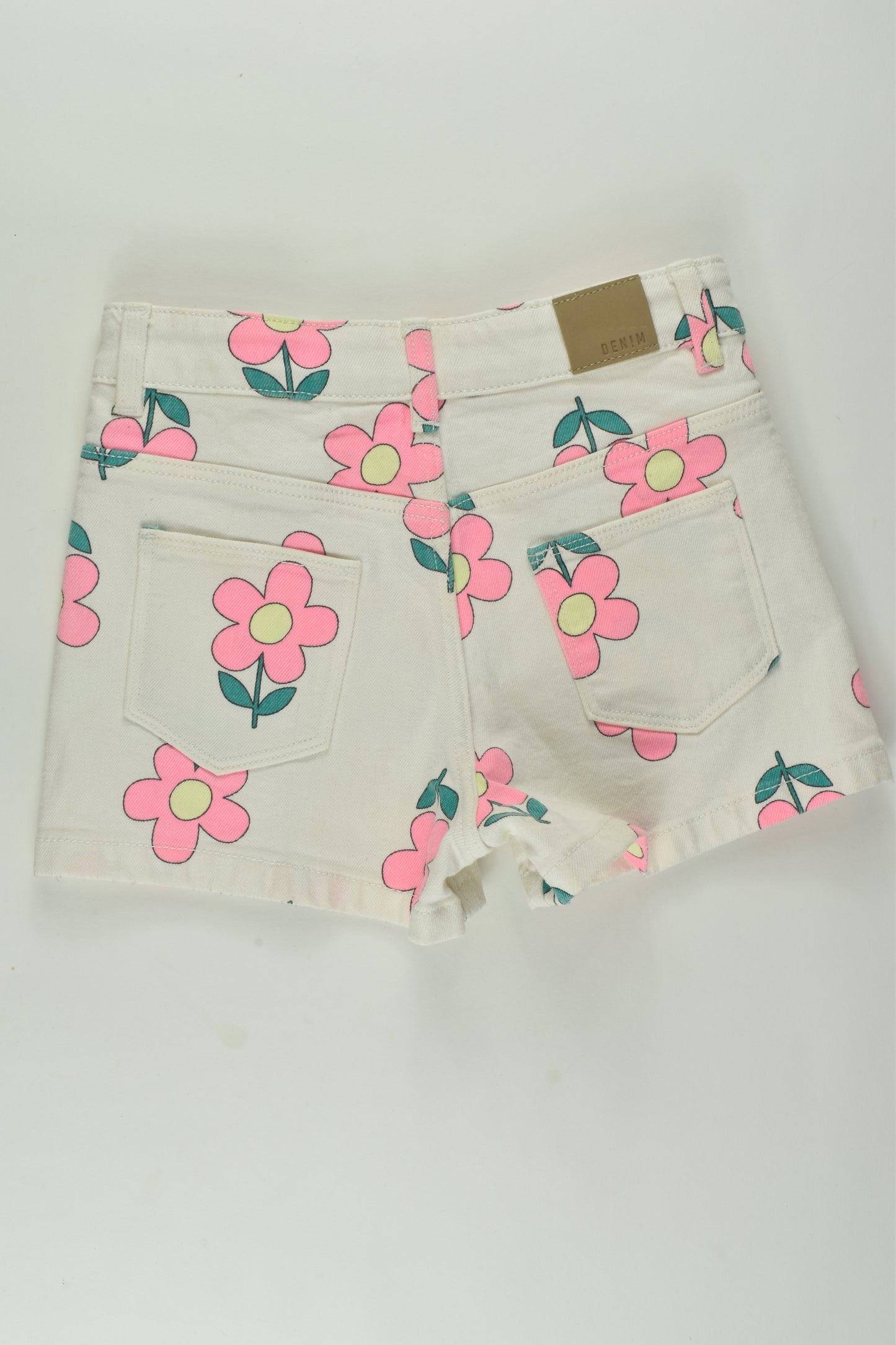 Target Size 5 Flower Denim Shorts