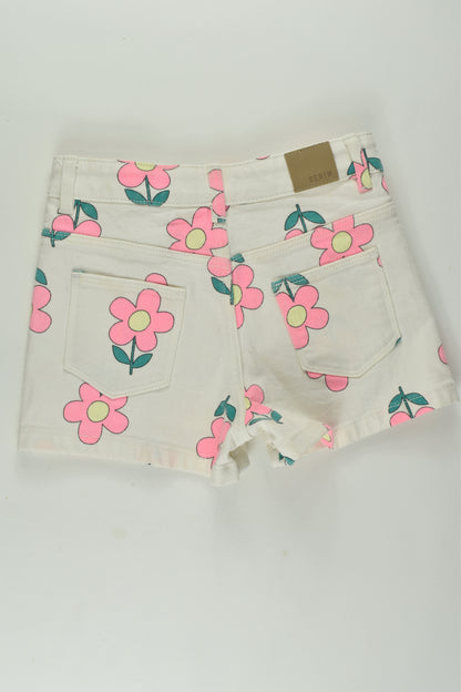 Target Size 5 Flower Denim Shorts
