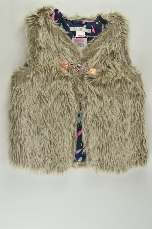 Target Size 5 Fur Vest
