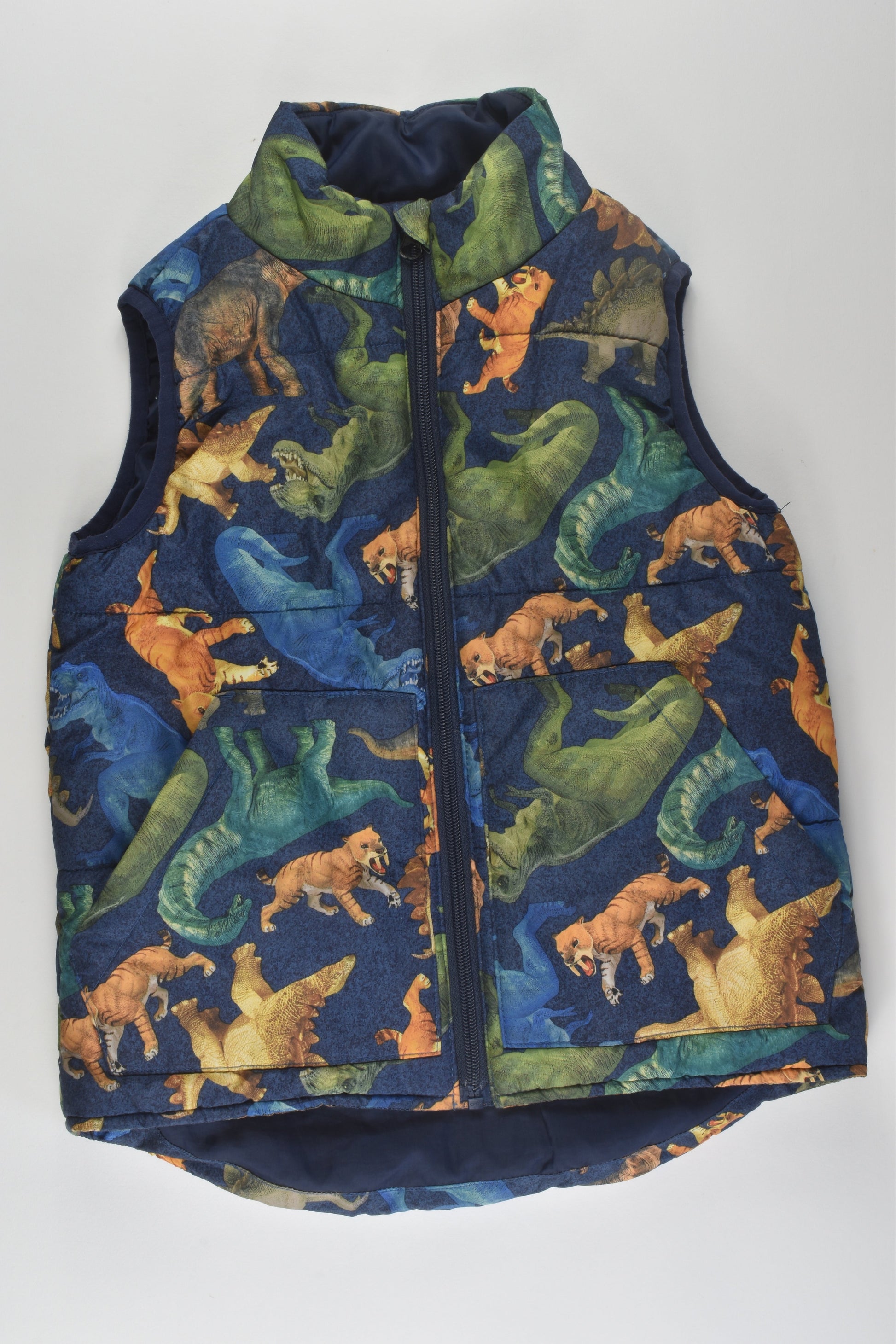 Target Size 5 Prehistoric Animals Puffer Vest