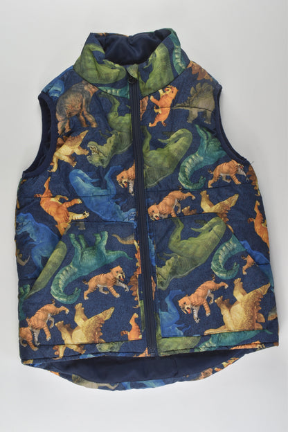 Target Size 5 Prehistoric Animals Puffer Vest