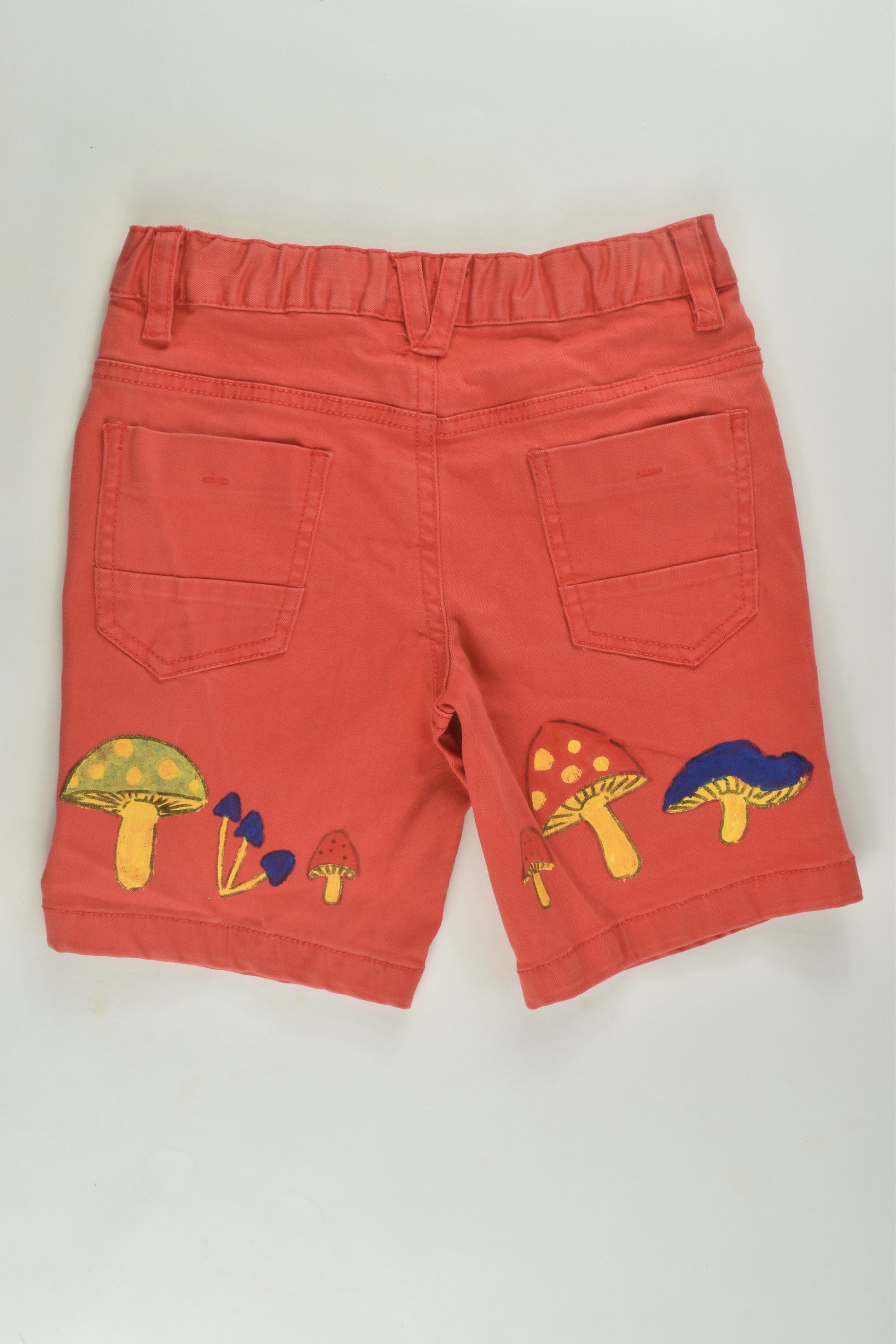 Target Size 6 Handpainted Mushrooms Shorts