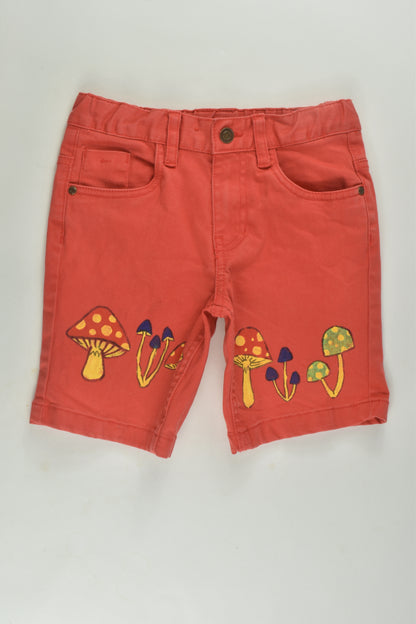 Target Size 6 Handpainted Mushrooms Shorts