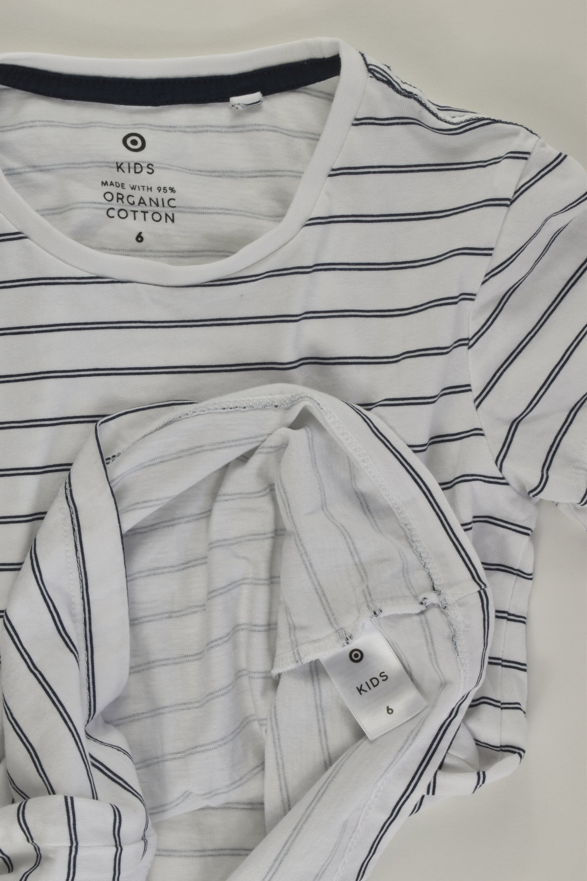 Target Size 6 Organic T-shirt