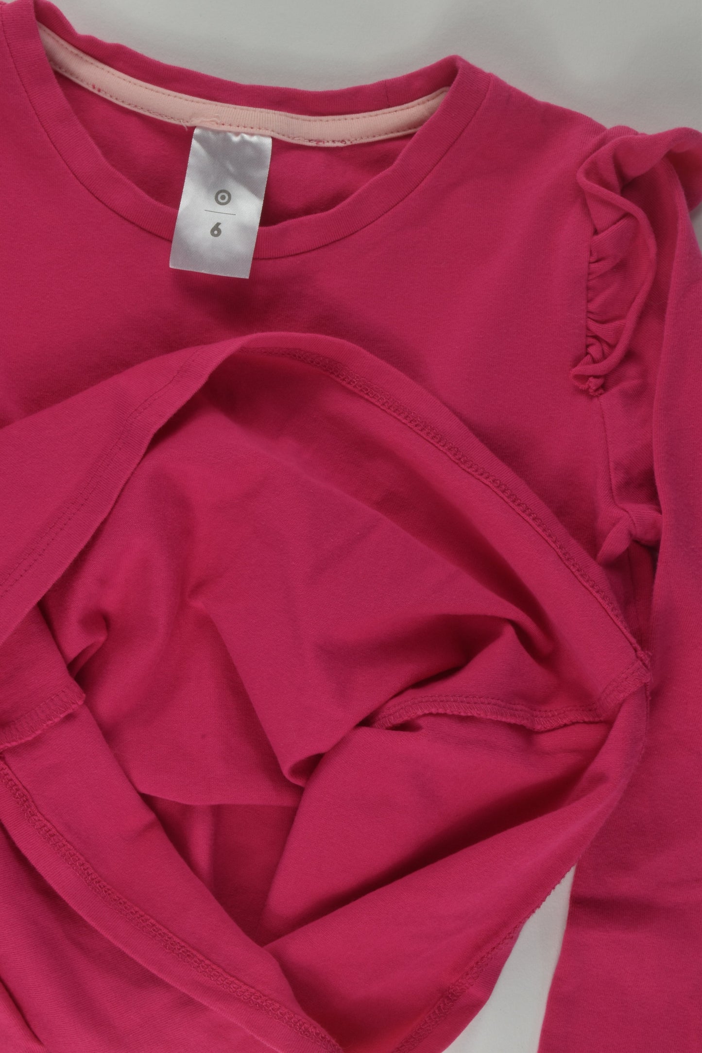Target Size 6 Pink Top