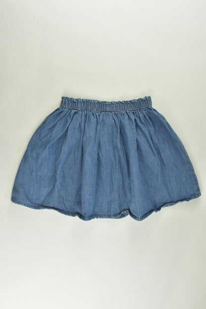Target Size 6 Rainbow Detail Denim Skirt