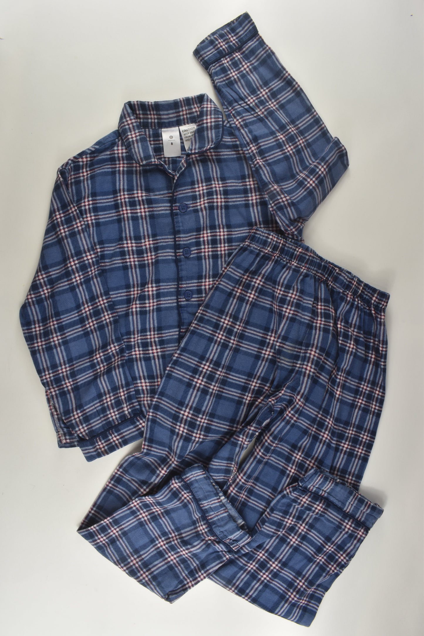 Target Size 8 Flannel Pyjamas