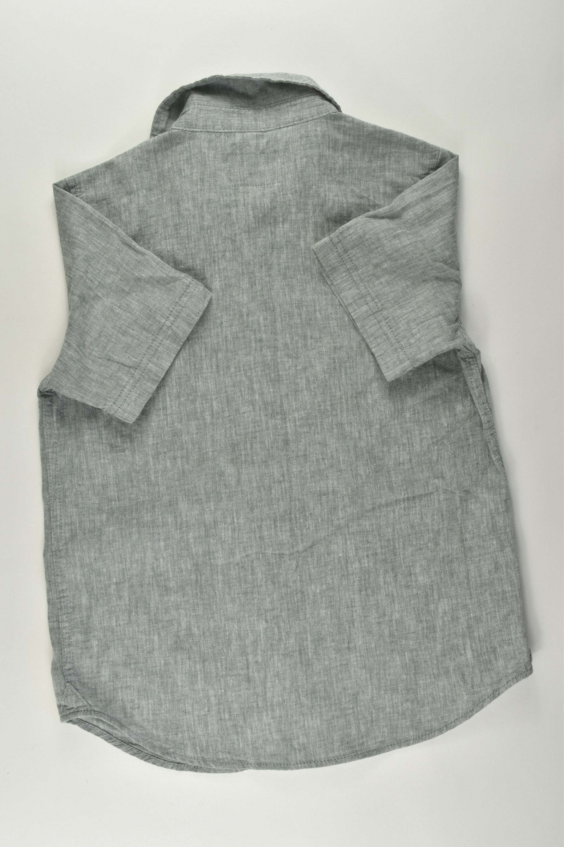 Target Size 8 Linen Blend Button-up Shirt