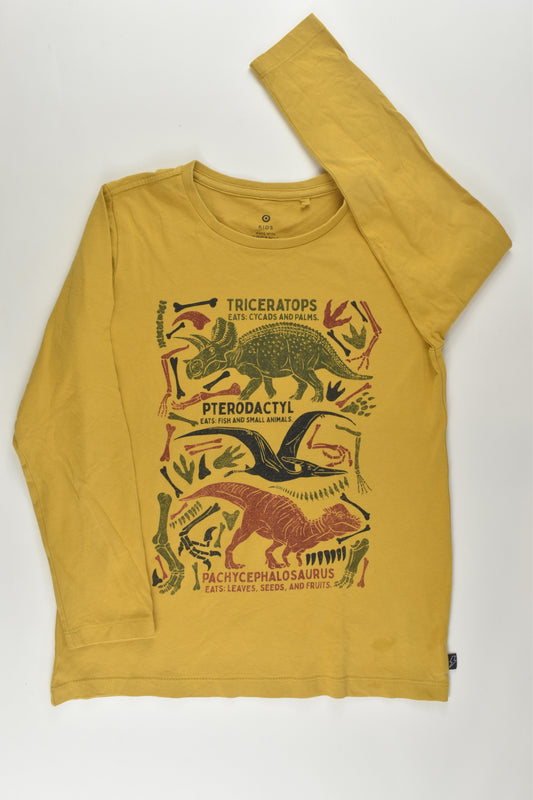 Target Size 8 Organic Dinosaur Top