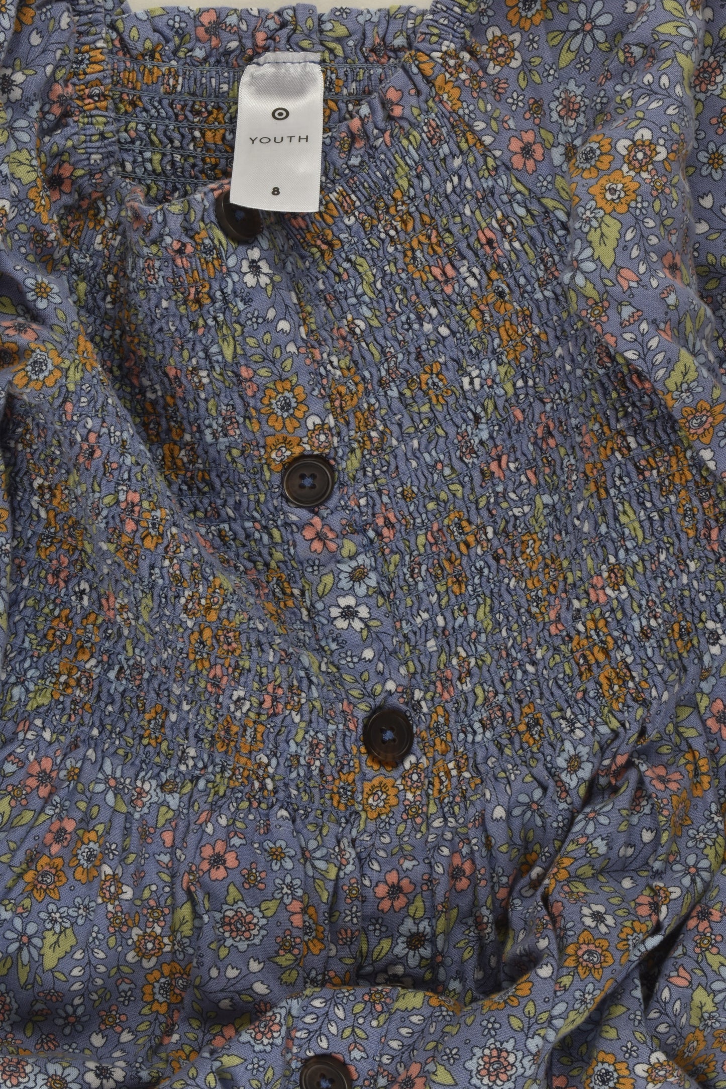 Target Size 8 Viscose/Linen Liberty Print Dress