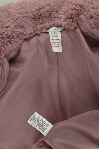 Target Size 8 Warm Faux Fur Jacket