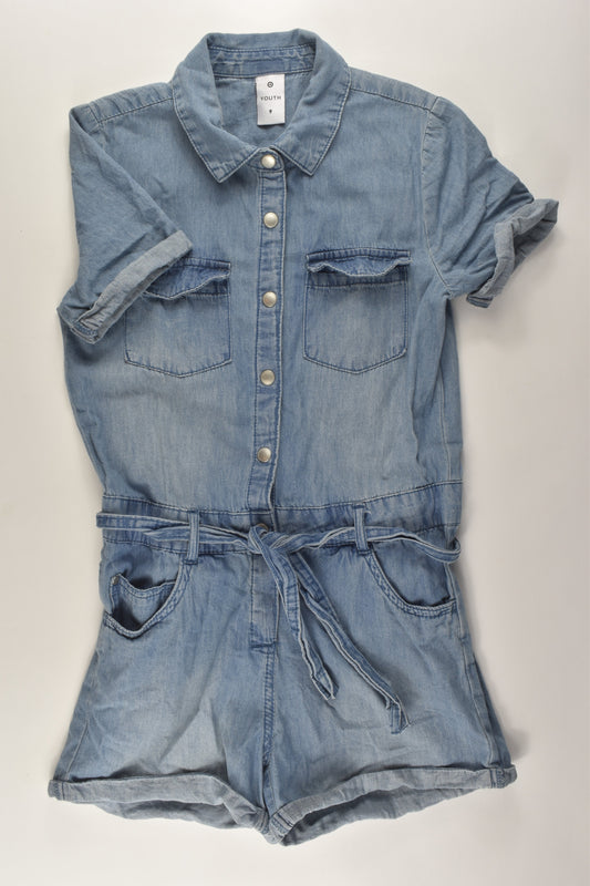 Target Size 9 Lightweight Denim Jumpsuit