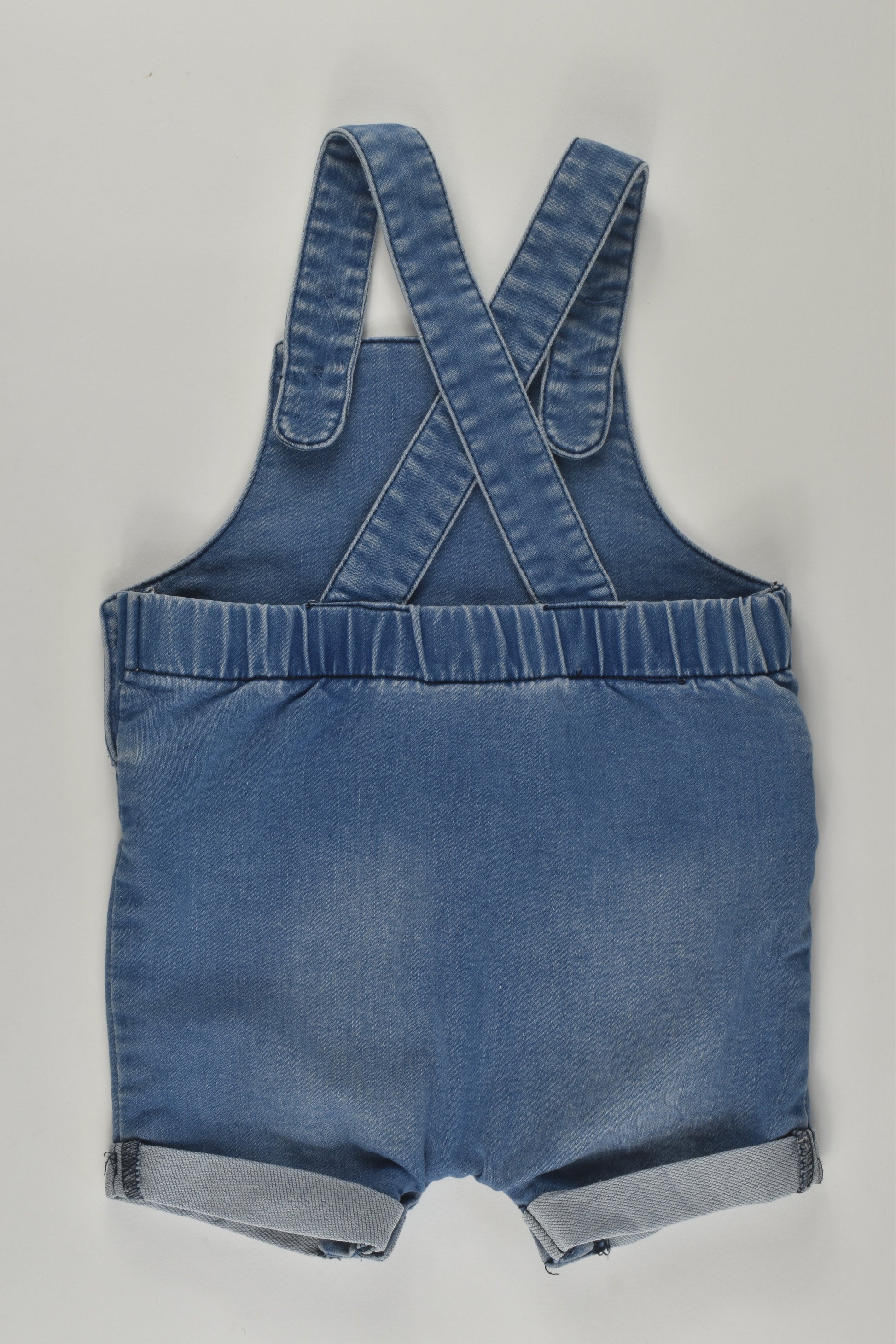 Teeny Weeny Size 000 Short Denim Overalls