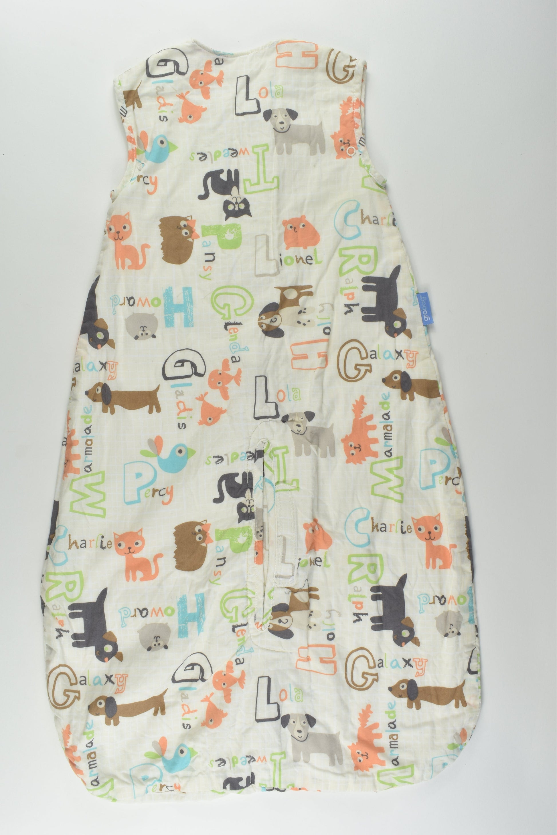 The Gro Company Size 0-6 months Tog 1.0 Cats and Dogs Sleeping Bag