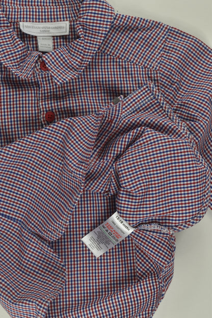 The Little White Company Size 1 Button-up Shirt