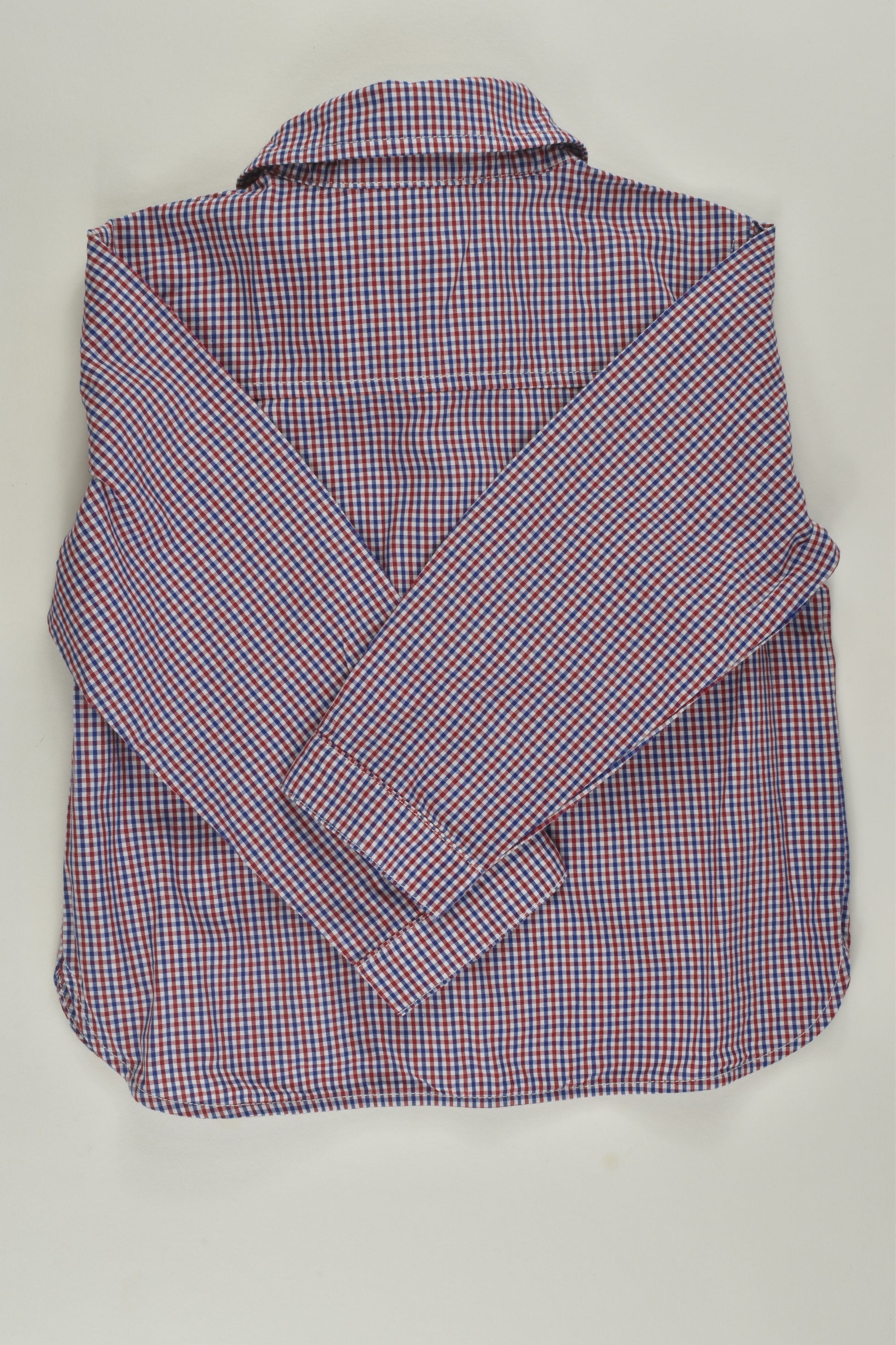 The Little White Company Size 1 Button-up Shirt