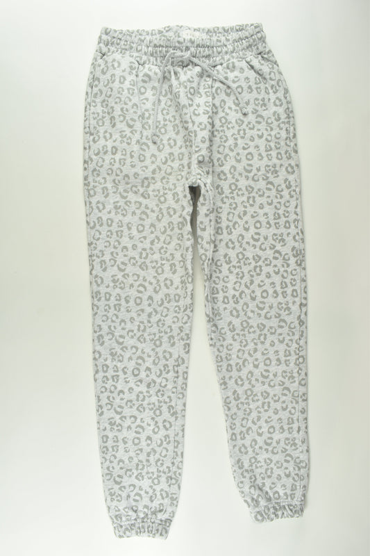 Tilii Size 10 Leopard Print Track Pants