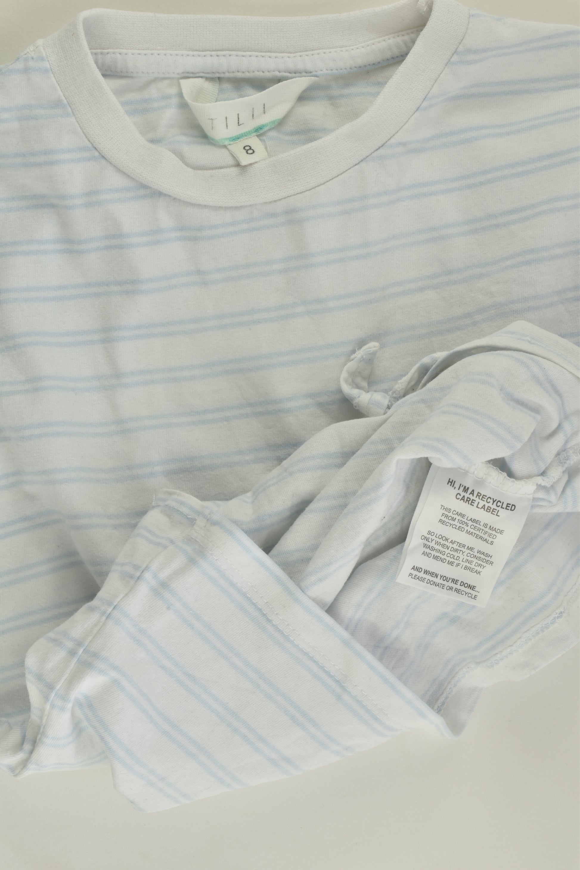 Tilii Size 8 Tie-front T-shirt