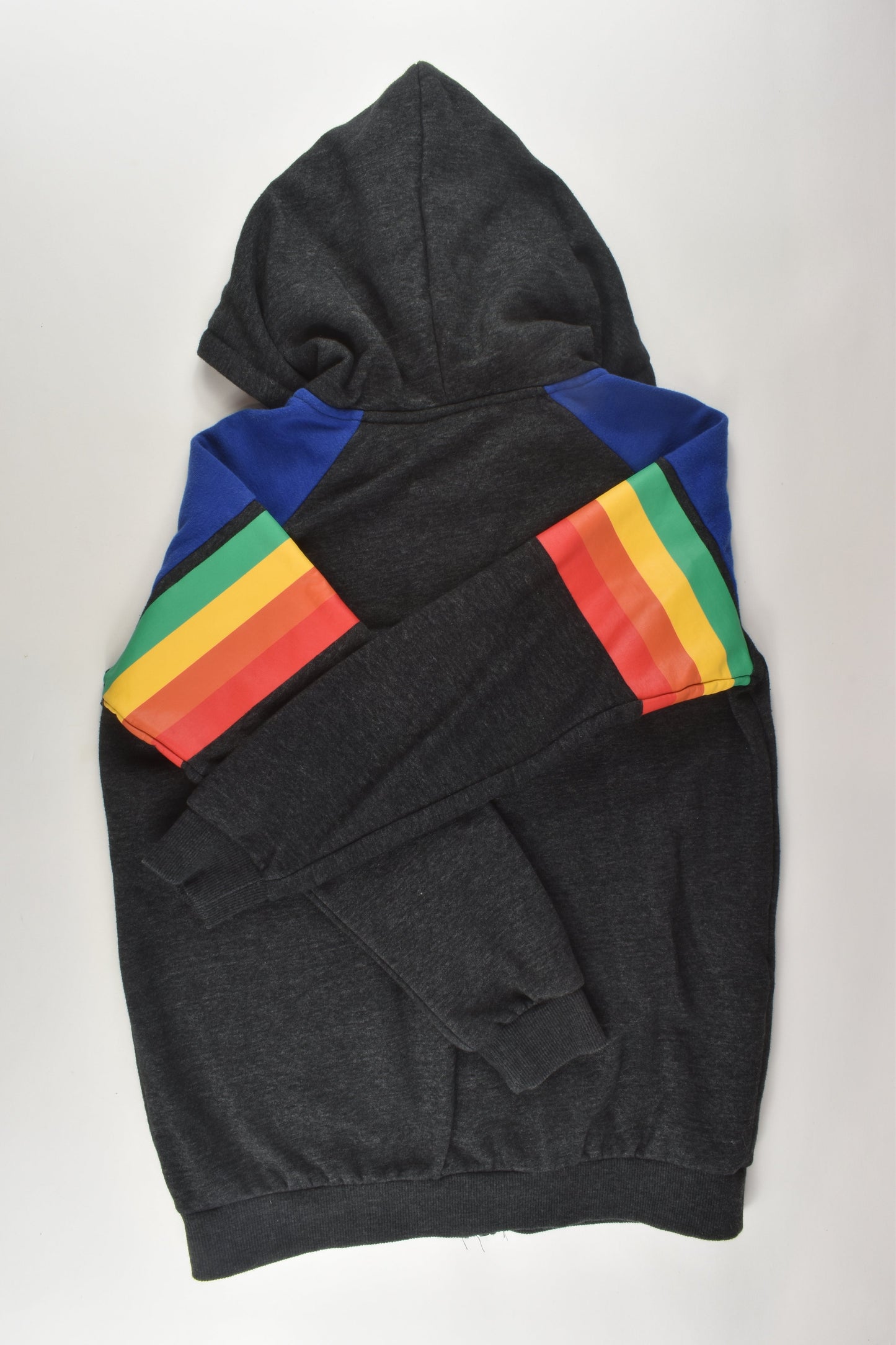 Tilt Size 12 Rainbow Stripe Zip Jumper
