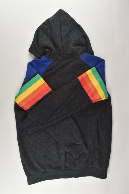 Tilt Size 12 Rainbow Stripe Zip Jumper