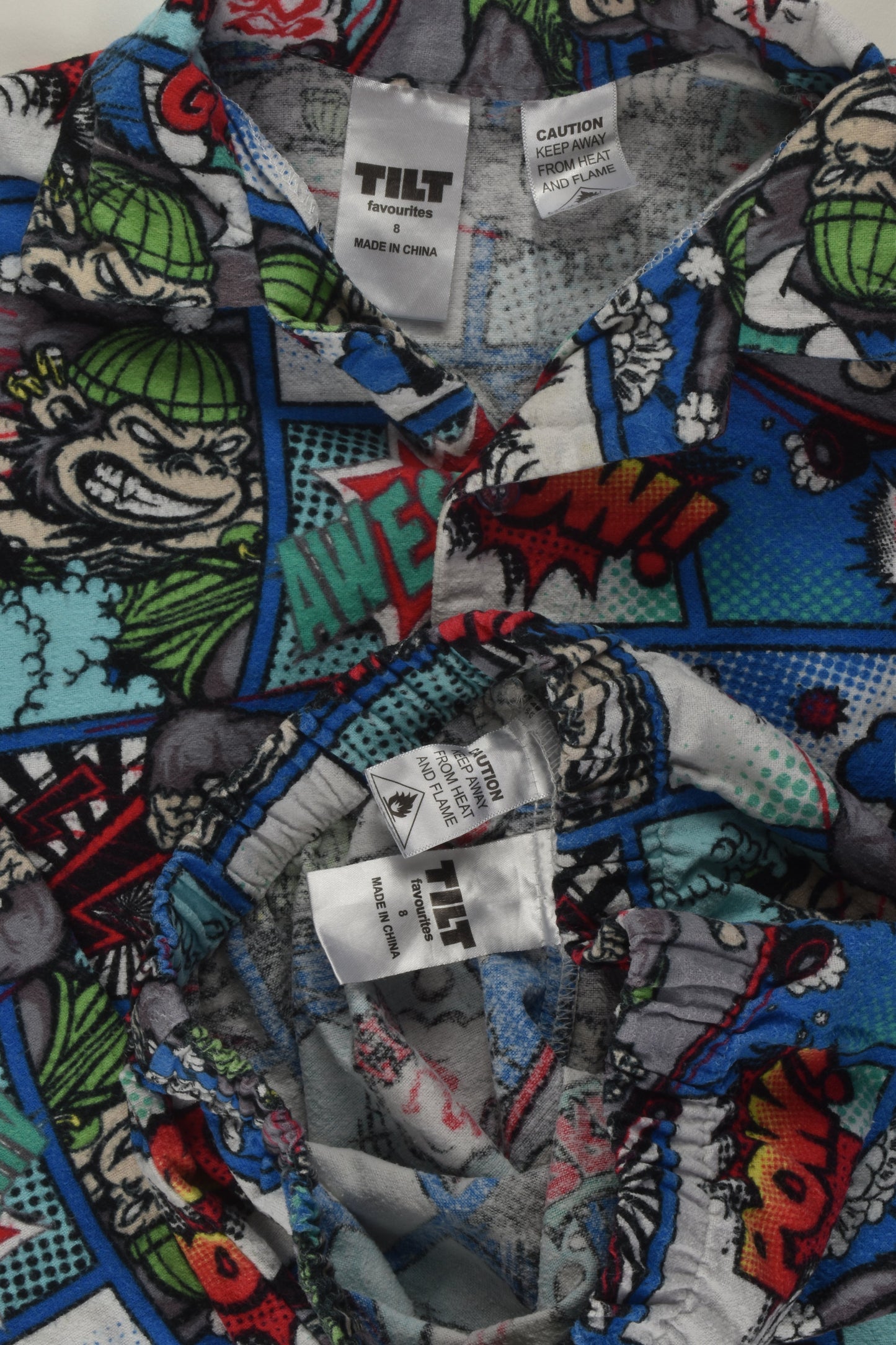 Tilt Size 8 Flannel Pyjamas